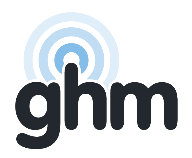 GHM logo on white